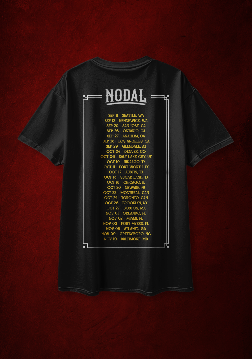 T-SHIRT TOUR